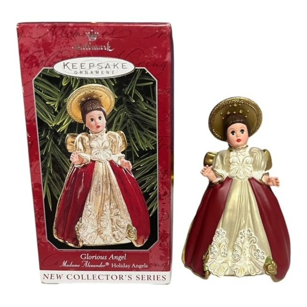 1998 Hallmark Keepsake Glorious Angel Ornament – Madame Alexander Holiday Angels